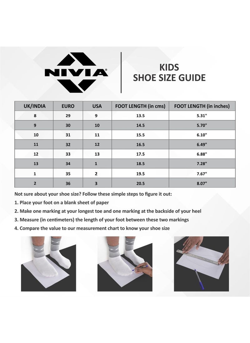 HY-Court 2.0 Badminton Shoes| For Mens and Boys | Non-Marking Shoe | Court Shoe | For Badminton, Squash, Tennis Players