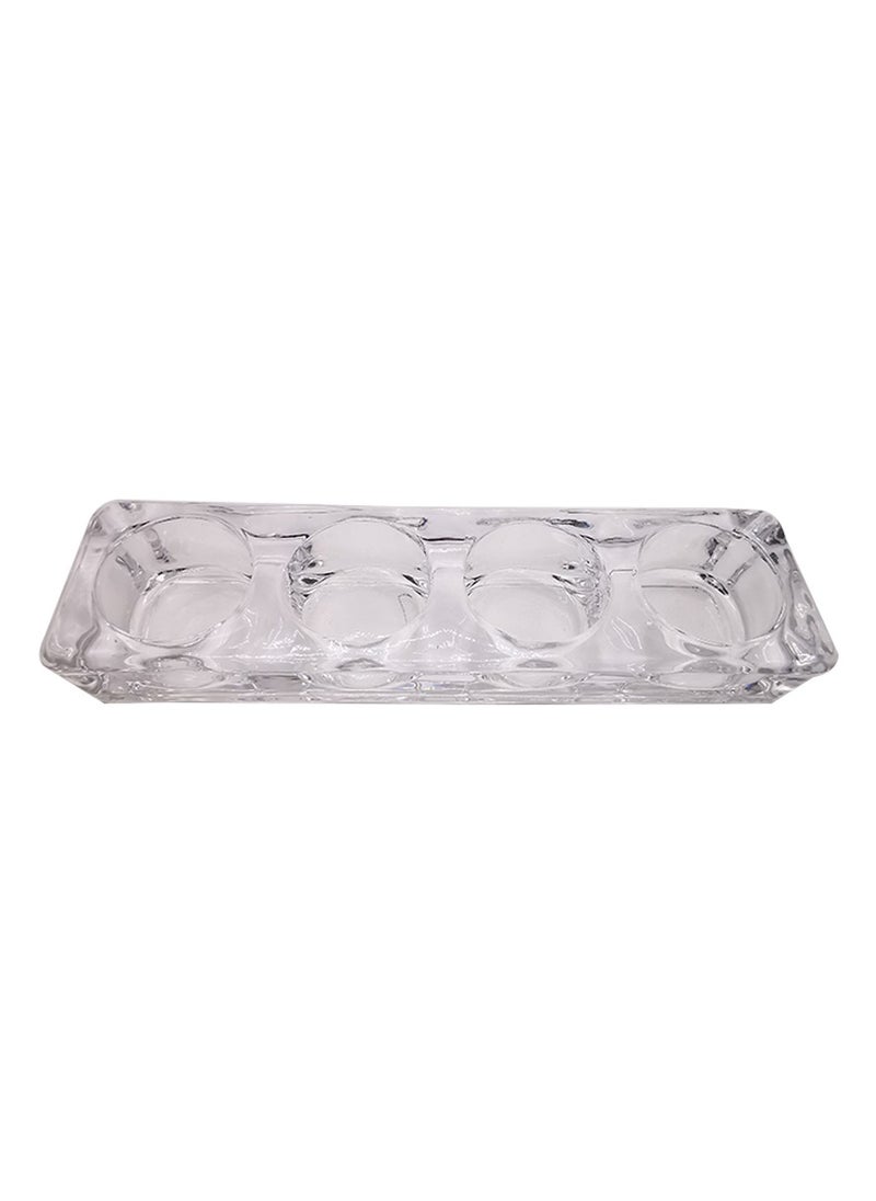 asmat Crystal Tealight Holder 4 Holes Candle Holder Romantic Candlestick for Home Cafe Wedding Candlelight Dinner Decoration  - Image 3