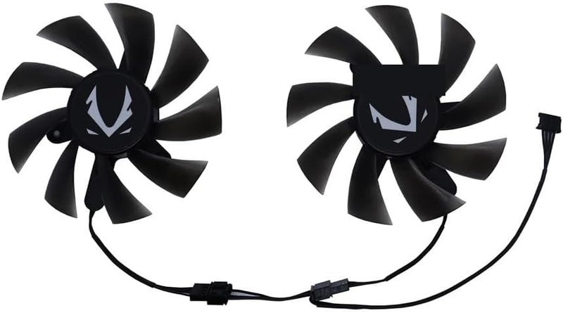 2Pcs/Set T129215SU Graphics Cards Fan GPU Cooler for JIESHUO RTX 3070 8gb GTX 1660 Super 6GB RX 580 8GB Laptop Parts - Image 2