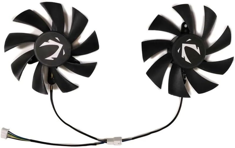 2Pcs/Set T129215SU Graphics Cards Fan GPU Cooler for JIESHUO RTX 3070 8gb GTX 1660 Super 6GB RX 580 8GB Laptop Parts - Image 3