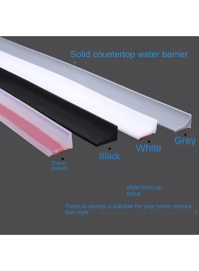 Bluejw Highlight Silicone Bathroom Water Barrier Toilet Shower Room Dry And Wet Separation Self-adhesive Waterproof Strip Fence Strip - Image 4
