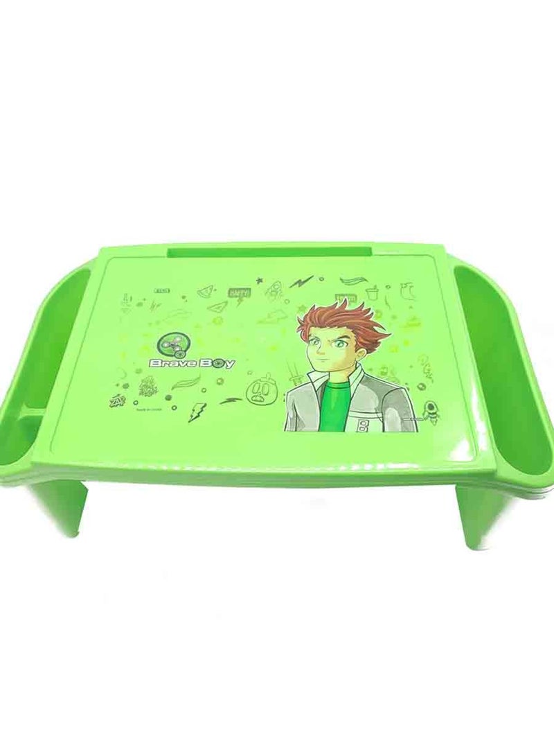 اس بي سي طاولة اطفال مدرسية بفتحات جانبيه لعدة استعمالات متعددة الألوان - Image 2