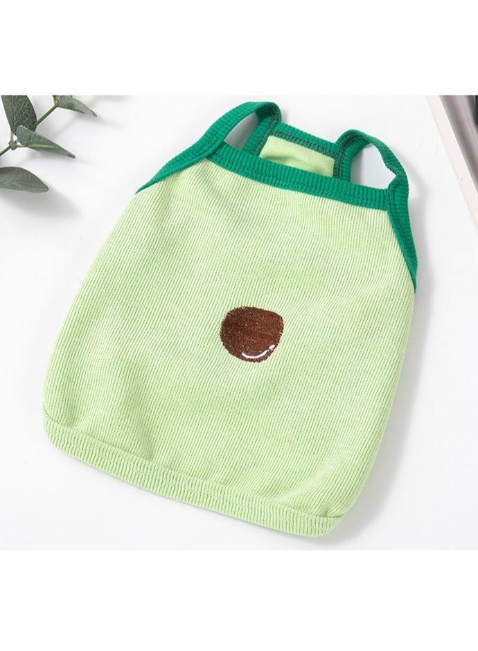 A.M Dog Summer Clothes - Summer Funny Fruit Dog Clothes Cat Shirts Watermelon Dog Shirt Dogs Vest Cute Puppy Sleeveless Vest T-Shirt French Bulldog Tank Tops - Image 3