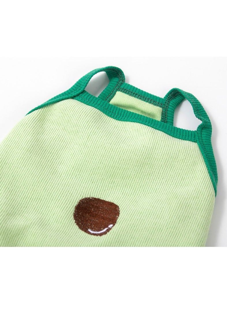 A.M Dog Summer Clothes - Summer Funny Fruit Dog Clothes Cat Shirts Watermelon Dog Shirt Dogs Vest Cute Puppy Sleeveless Vest T-Shirt French Bulldog Tank Tops - Image 4