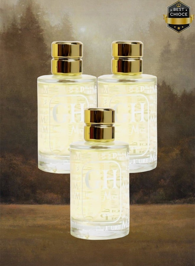 جي أتش 3 قطع عطر بيور موي 100 مل - Image 1