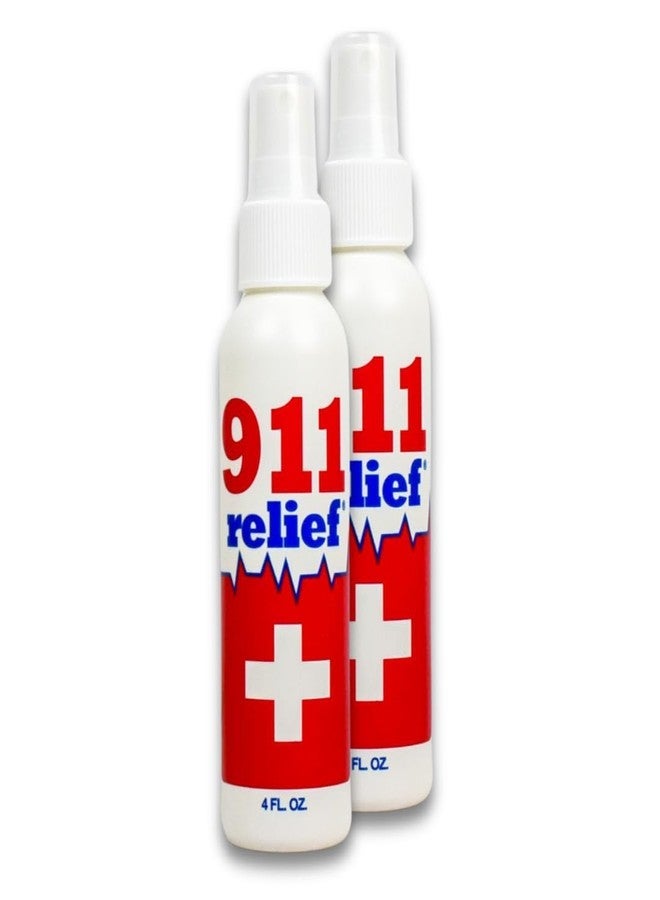 911 relief Fast Acting Itch Relief for Sunburn, Poison Ivy, and Mosquito/Bug Bites - 2 Pack - Image 5