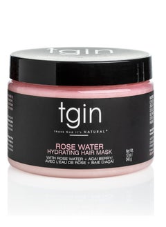 Tgin Rose Water Moisturizing Hair Mask for Curls and Waves  - Image 1
