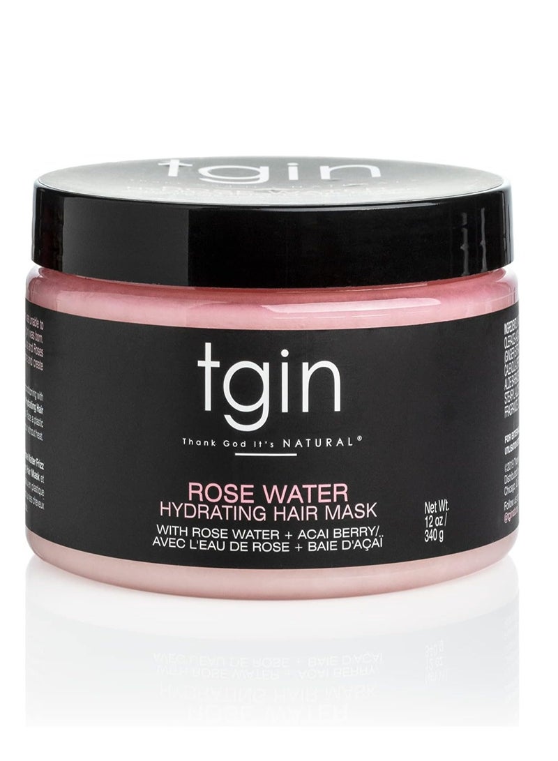 تجين قناع ترطيب الشعر بماء الورد لتجعيد الشعر وتموجاته - Image 1