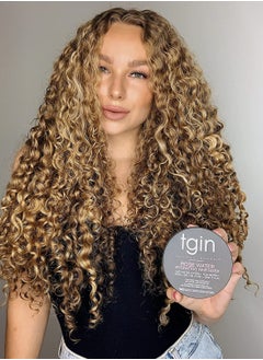 Tgin Rose Water Moisturizing Hair Mask for Curls and Waves  - Image 4