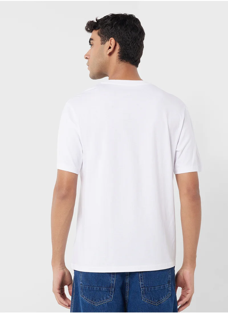 JACK & JONES Jorvesterbro Graphic Crew Neck T-Shirt