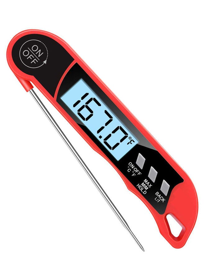 NIBEMINENT Meat Cooking Thermometer Red 17 x 2.50 4.50cm  - Image 1
