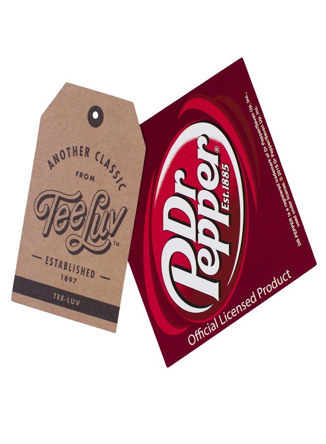 Tee Luv Dr Pepper Trademark Logo Beanie (Burgundy) - Image 3