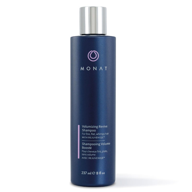 MONAT Volumizing Revive Shampoo Infused wRejuveniqe  Weightless Shampoo for Fine Flat Hair  Amplifies Volume Adds Softness Shine  Cleanses and Protects with UV Defense  Net Wt 237ml 8 fl oz