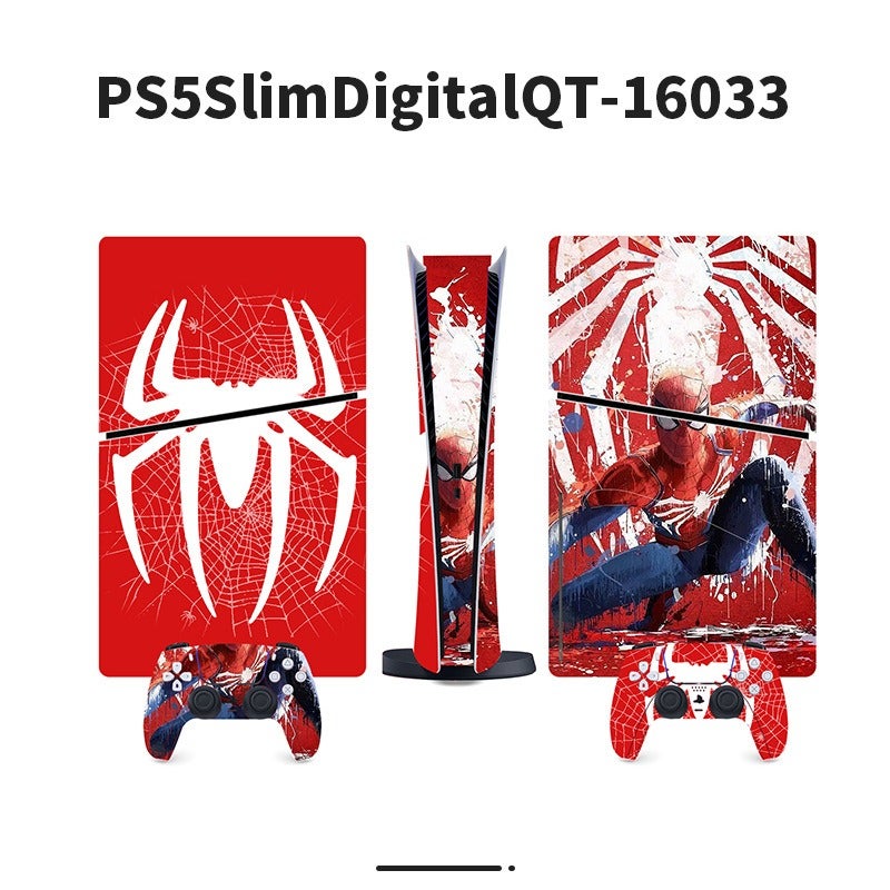 PS5 Game Console Sticker Digital Version Spider-Man Series European American Style Personalized Colorful Sticker