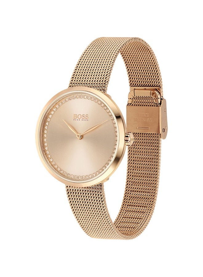 Hugo Boss Praise Women’s Watch – Model 1502548 | Elegant Rose Gold Design - Image 2