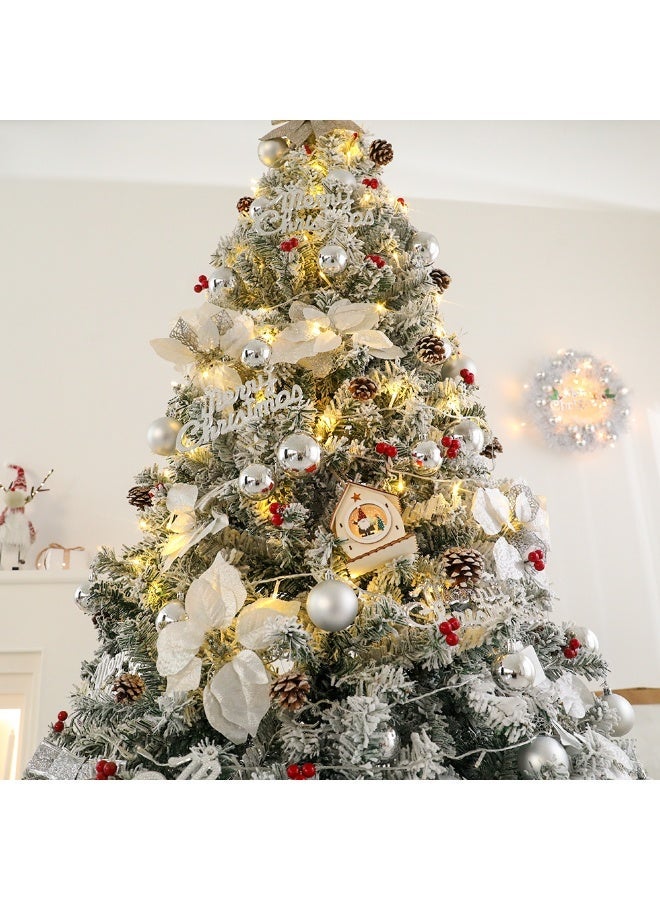 Y&D Decorative Christmas Tree Set With Stand 180centimeter  With Decorative Accessories - Image 4