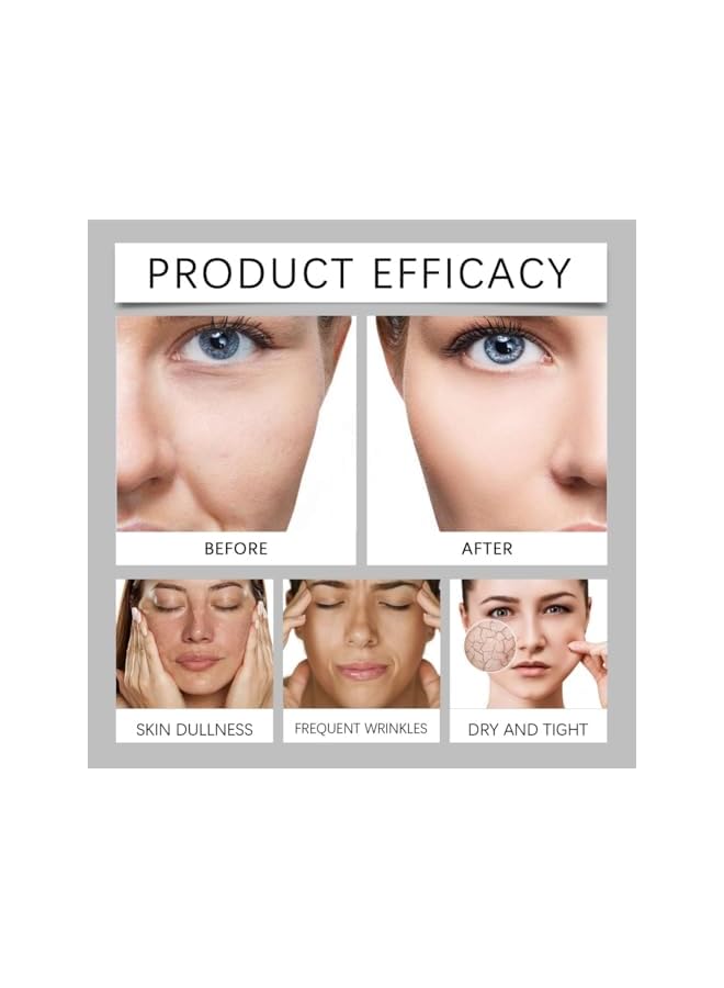 Face Tightener Anti Wrinkle Firming Cream,Skin Tightening Cream for Face,Instant Anti-Wrinkle Lifting Cream,Instant Wrinkle Remover for Fa/ce,Deep Moisturising & Anti-Wrinkle,Smooth Fine Lines - Image 2