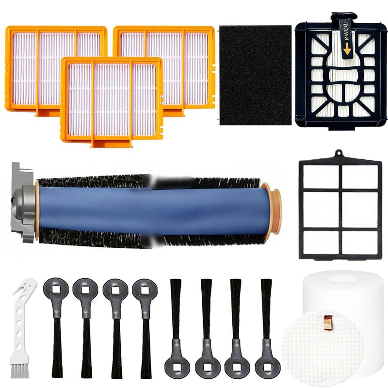 Avaenzo Replacement Parts Compatible with Shark AV2511AE AV2501S AV2610WA AV2501AE RV2502AE RV2610WA RV2520 AV2510 Accessories Kit with Main Brush,Filters,Foam Filters,Primary Filter,Side Brushes - Image 1