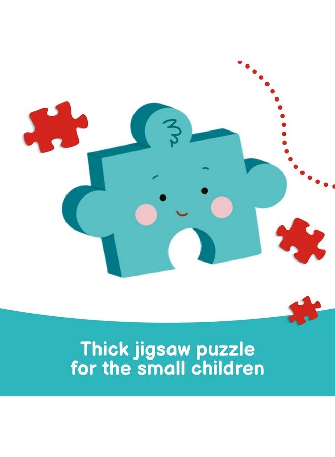 Trefl بازل تريفل بيبا بيغ 4 في 1، بازل كلاسيكي للأطفال، متعة إبداعية، بازل كلاسيكي للبالغين والأطفال من عمر 2 سنة - Image 3