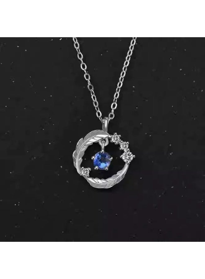 سيمهو قلادة ريشة فضية إسترلينية - Image 2