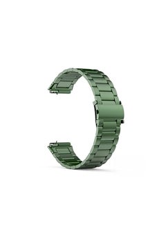 Dado Stainless Steel Replacement Band Compatible with Huawei Band 7 Watch, three beads adjustable length Stainless Steel strap  - Image 2