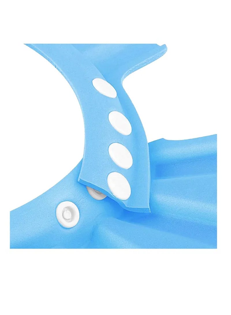 Star Babies Adjustable Kids Shower Cap - Blue - Image 2