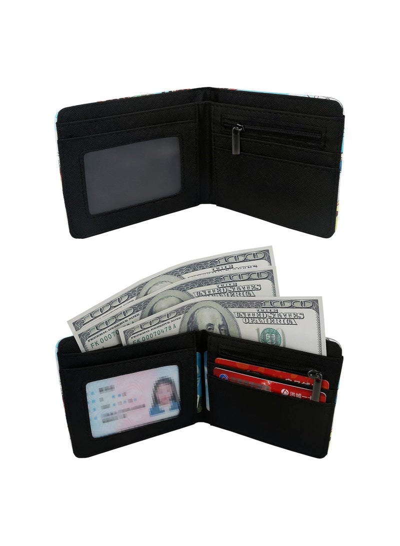 عام محفظة أنمي قاتل الشياطين كامادو نيزوكو محفظة جلد صناعي نحيف للغاية ذات محفظة متعددة الأغراض - Image 5