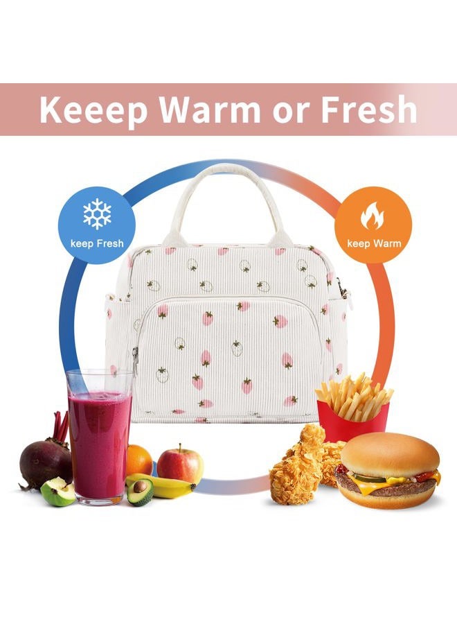 GASSDA Lunch Box for Women Insulated Lunch Bag Women Adult Cute Lunch Bags Reusable Lunchbox Cooler Tote Bag for Work Picnic - Image 5