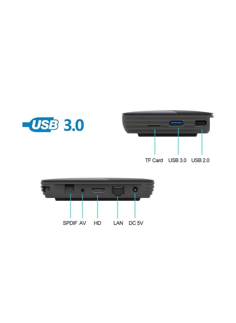 HK - HK1 BOX 8K 4GB 32GB TV Box Amlogic S905X3 Android 9.0 1000M Wifi 4K Set top box - Image 1