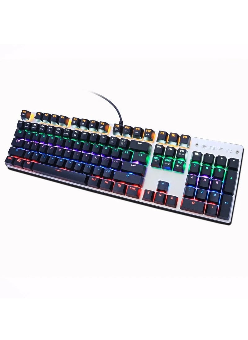 ZERO Metoo Edition Mechanical Metal body / Backlit Keyboard -  [Blue Switch]