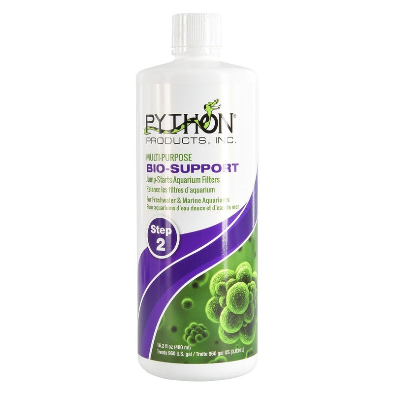 Python MultiPurpose BioSupport Jump Start Aquarium Filter 162 oz