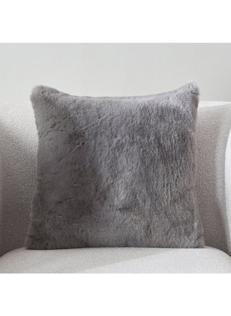 Home Box - Faux Rabbit Fur Cushion 45 x 45 cm - Image 1
