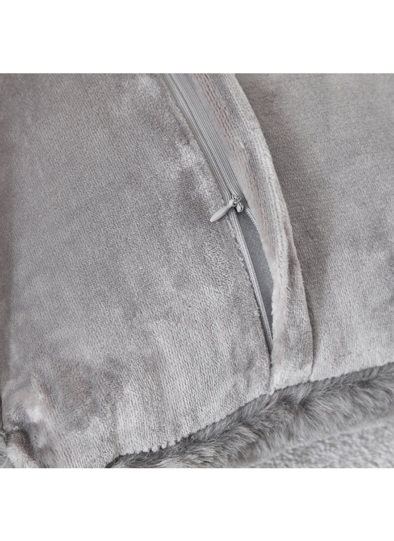 Home Box - Faux Rabbit Fur Cushion 45 x 45 cm - Image 1