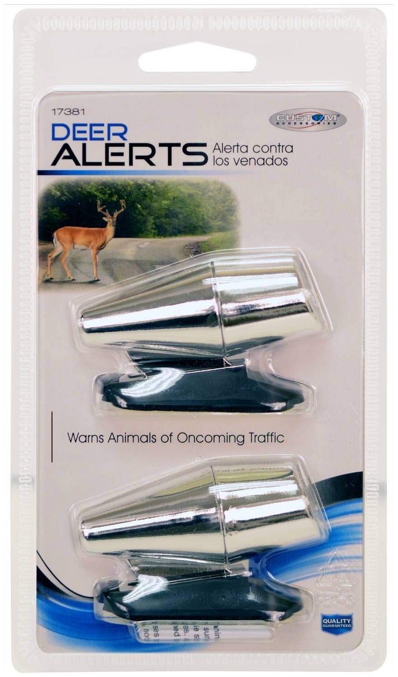 Custom Accessories 17381 Chrome Deer Alert Horn - Image 5
