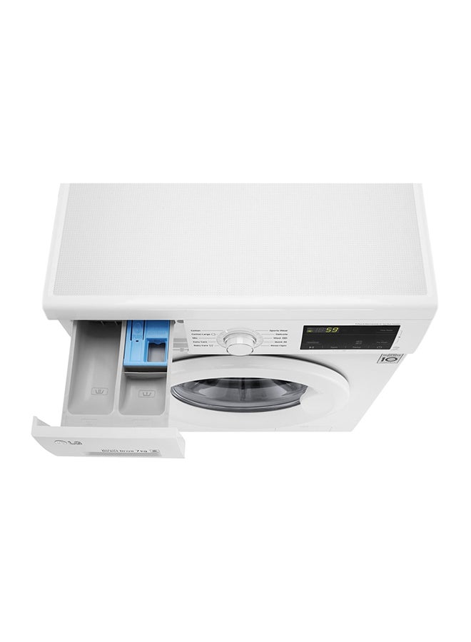LG 7 KG Front Load Washing Machine With 6 Motion Direct Drive Motor, Sleek Design, Smart Diagnosis, 10 Years Motor Warranty 7 kg FH2J3QDNG0P White - Image 3