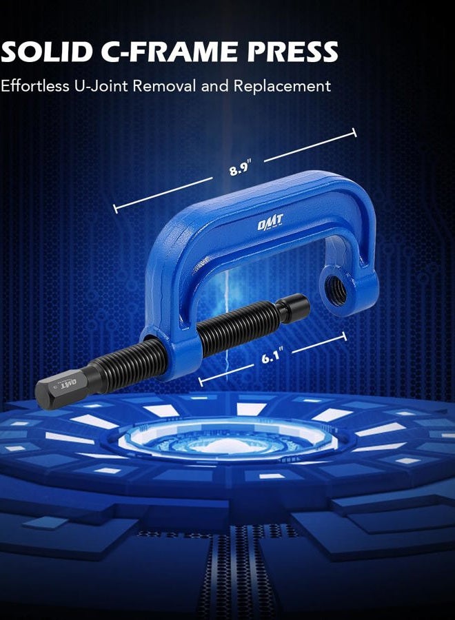 Orion Motor Tech Master Ball Joint Press Kit, 23pc Ball Joint Press & U Joint Removal Kit with Sockets and Universal Adapters, Heavy Duty Ball Joint Tool Set for Most 2WD 4WD Cars Light Trucks SUVs - Image 5