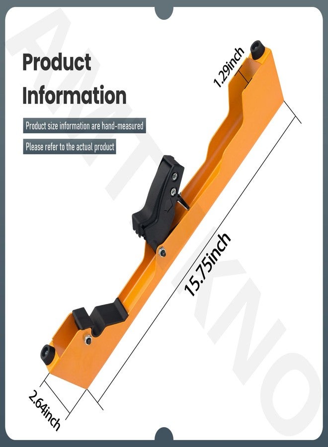 AMTHKNO Miter Saw Mounting Brackets DW7231 w/Lever Release Part Clips for Dewalt DW723, DWX723, DWX724, DWX725 DWX725B Heavy Duty Miter Saw, Fits N087371Stands - Image 2