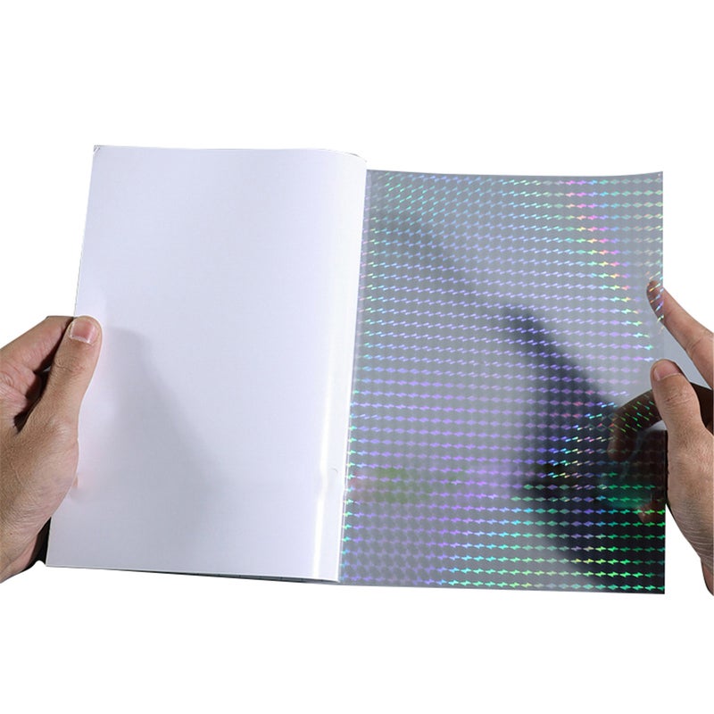 20 Sheets Of A4 Size Heat Sealing Film (20.96 X 29.84 Cm) With Flash Cold Laminating Film, Self-Adhesive, Waterproof And Scratch Resistant, No Machine Required - Image 1