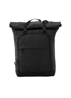 PARAJOHN Rolltop Rucksack/Backpack - Waterproof Backpack For Women and Men - Rucksack For Travel and Work (Black)  - Image 1