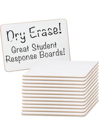Non-Magnetic Dry Erase Boards - Set Of 12-6" X 9" - Ideal For Home And School Learning - Reusable And Engaging Tool - pzsku/Z428B1889724A18725EB1Z/45/_/1731928127/792b6f70-4d24-4a8b-822a-b45ae485b5ba