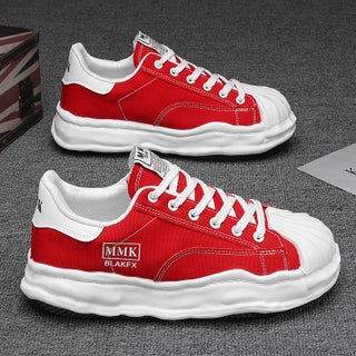 Breathable Casual Versatile Shell Head Canva Mens Shoes 2024 Spring Summer Niche Trendy Anti-slip EVA Sole Rubber Surface orange red - pzsku/Z428B277B11FA04AB79A5Z/45/1746229385/90f2e553-bdcc-4d40-a463-e23ecf8808af