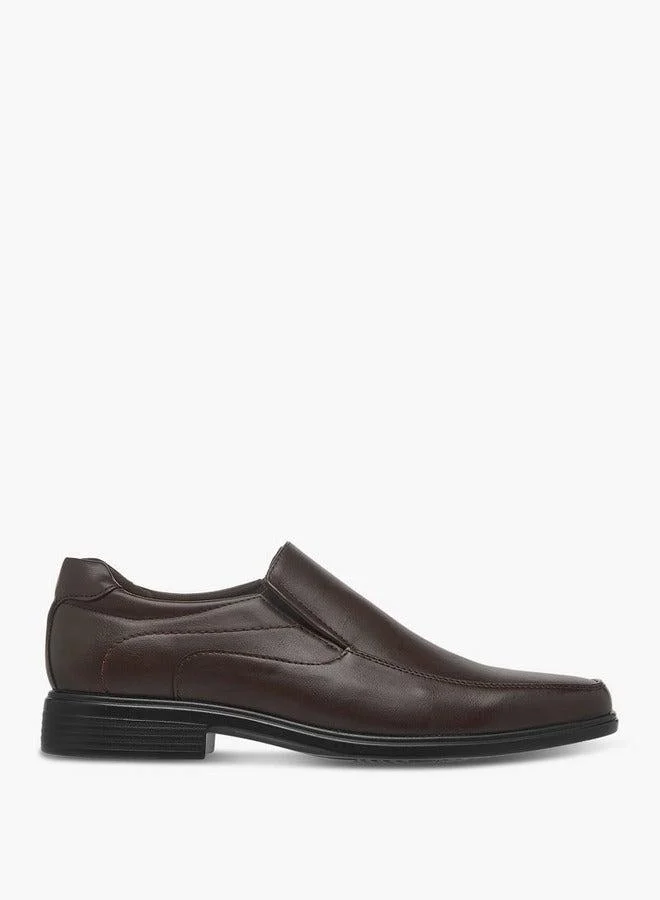 LBL by Shoexpress Men's Panelled Slip-On Loafers