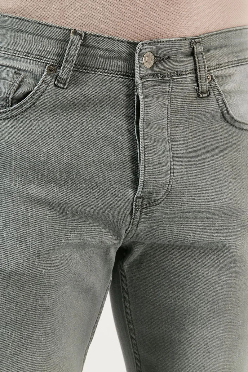 بوراتي Cotton Normal Waist Regular Fit Jeans Men's Denim Trousers 6440303