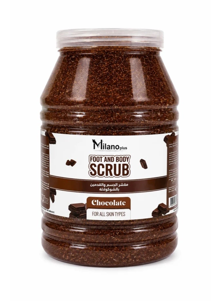 Milano Plus Foot and Body Gel Scrub Chocolate 5kg