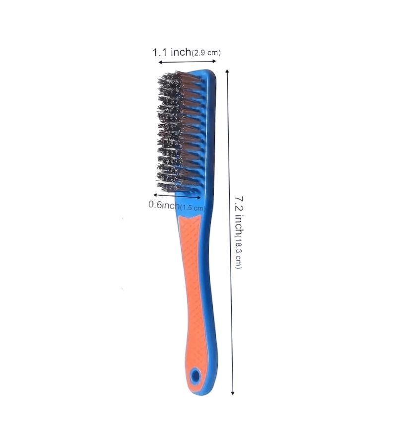 New Upgraded Version 3 Piece Wire Brushes Set Plastic Handle Rust Remover Cleaner - Image 3