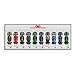 DALDED Display Wallboard for Lego F1 Speed Champions 66802 Wall Mount Frame for 10 Race Cars 7724277251 Transform Model into Wall Art Great Gift for Fans Collectors White No Model Included - Image 2