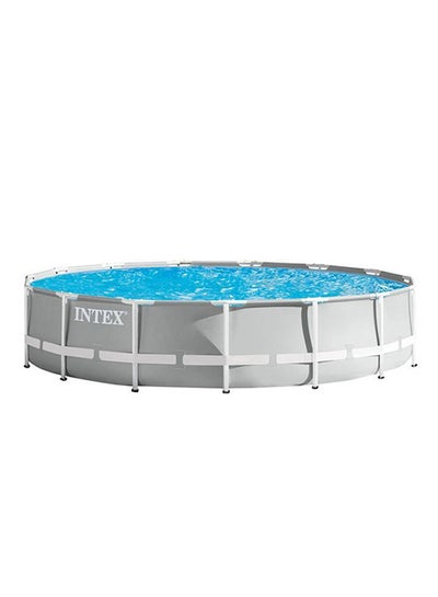 Intex, Prism Frame Round Swimming Pool, Ages 3+, 457x107cm