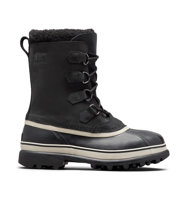 SOREL - Men's Caribou Waterproof Boot for Winter, Black, Dark Stone, 10 M US - Image 1