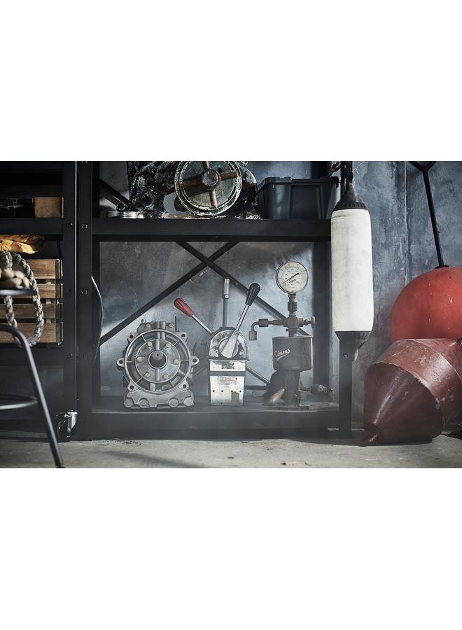 زبون رف، أسود، 84×54 سم - Image 3