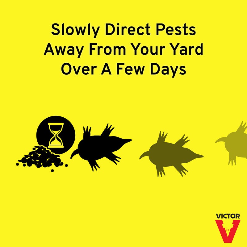 Victor Mole and Gopher Repellent - Repels Mole, Gopher, Vole, and Other Burrowing Animals - Repel Rodents Outdoors - M7002-2 - 10 lb Bag - Image 4